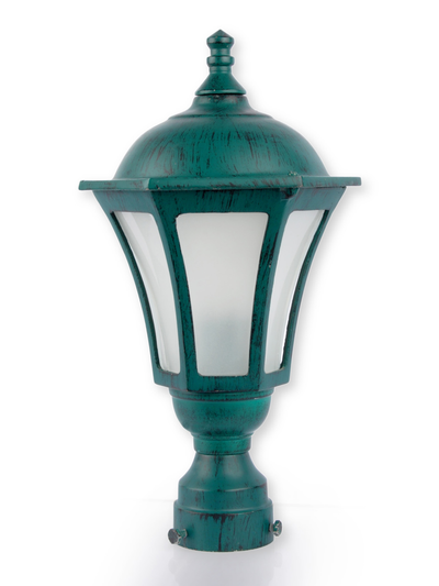 Classic Antique Green Outdoor Gate Light