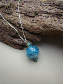 Classic Charm Necklace Blue