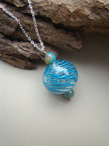 Classic Charm Necklace Blue