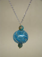 Classic Charm Necklace Blue