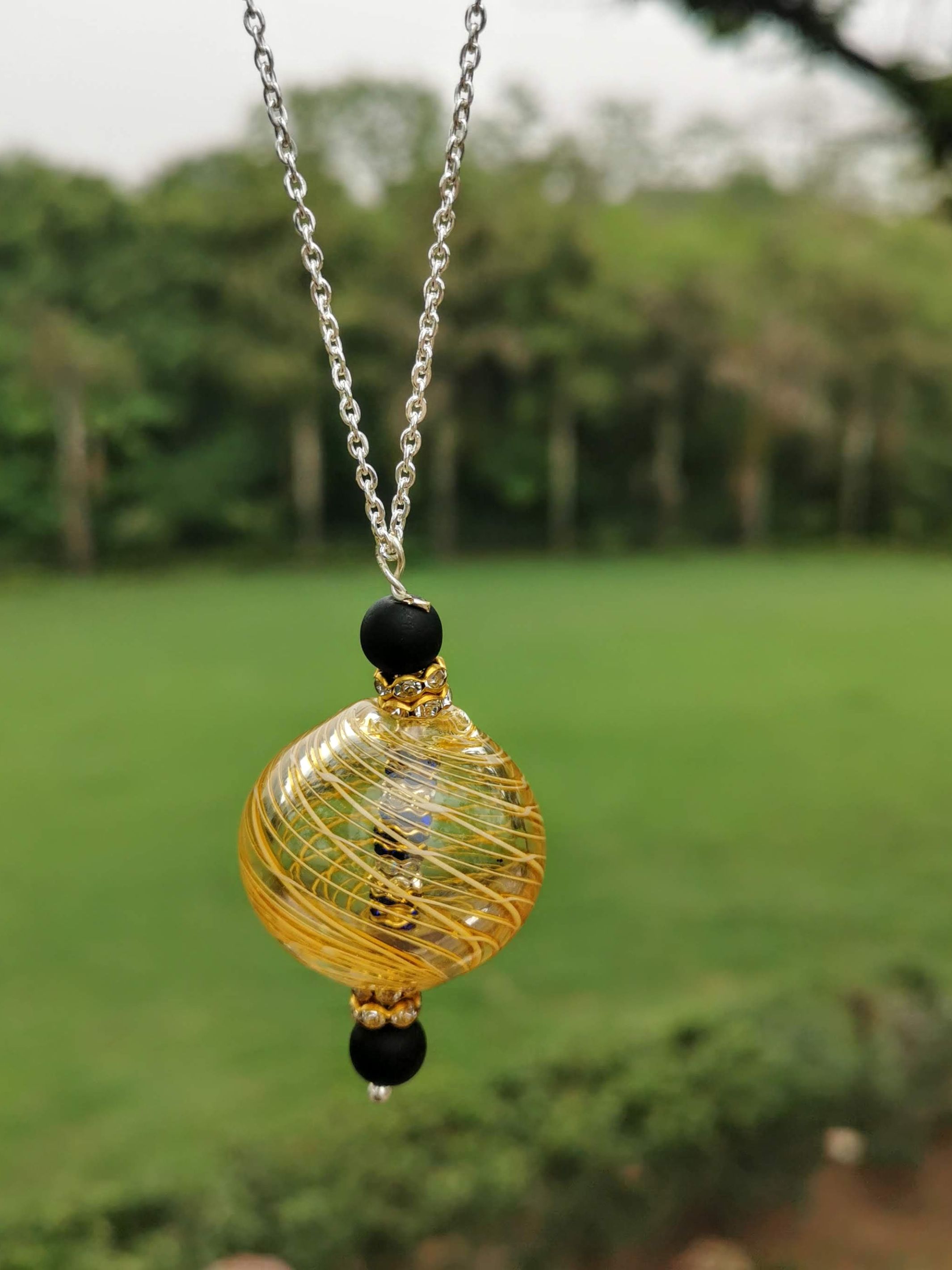Classic Charm Necklace Yellow