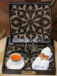Classic Serving/Vanity Tray - Set Of 2