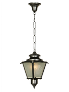 Classic Silver Grey Outdoor Lantern Light