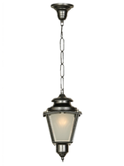 Classic Silver Grey Outdoor Lantern Light