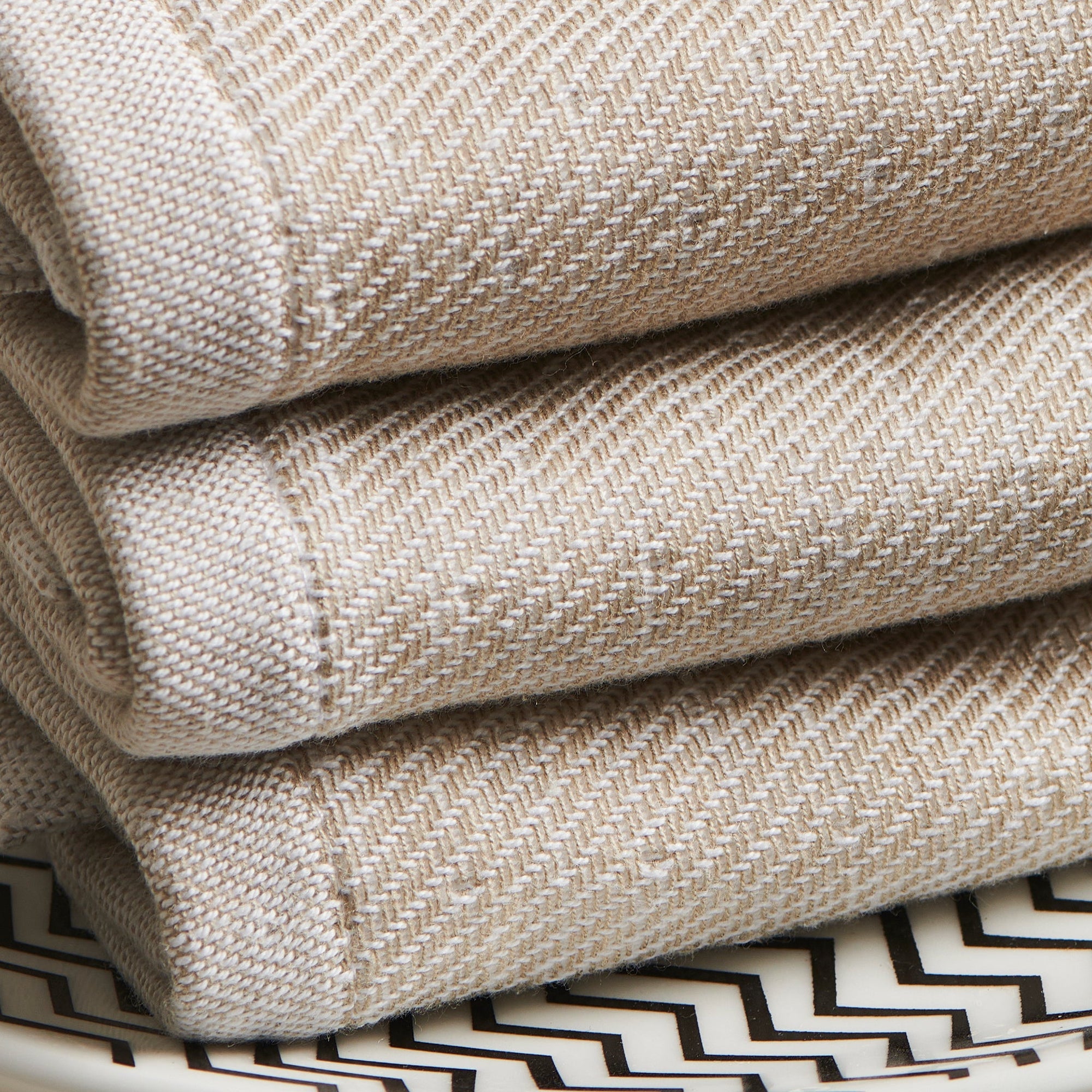 Clay | Cotton Bamboo | Hammam Terry | Face Towels - Set of 2