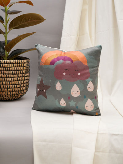 Cloudy Smile Cushion Cover