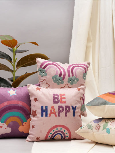 Cloudy Smiles Cushion Cover