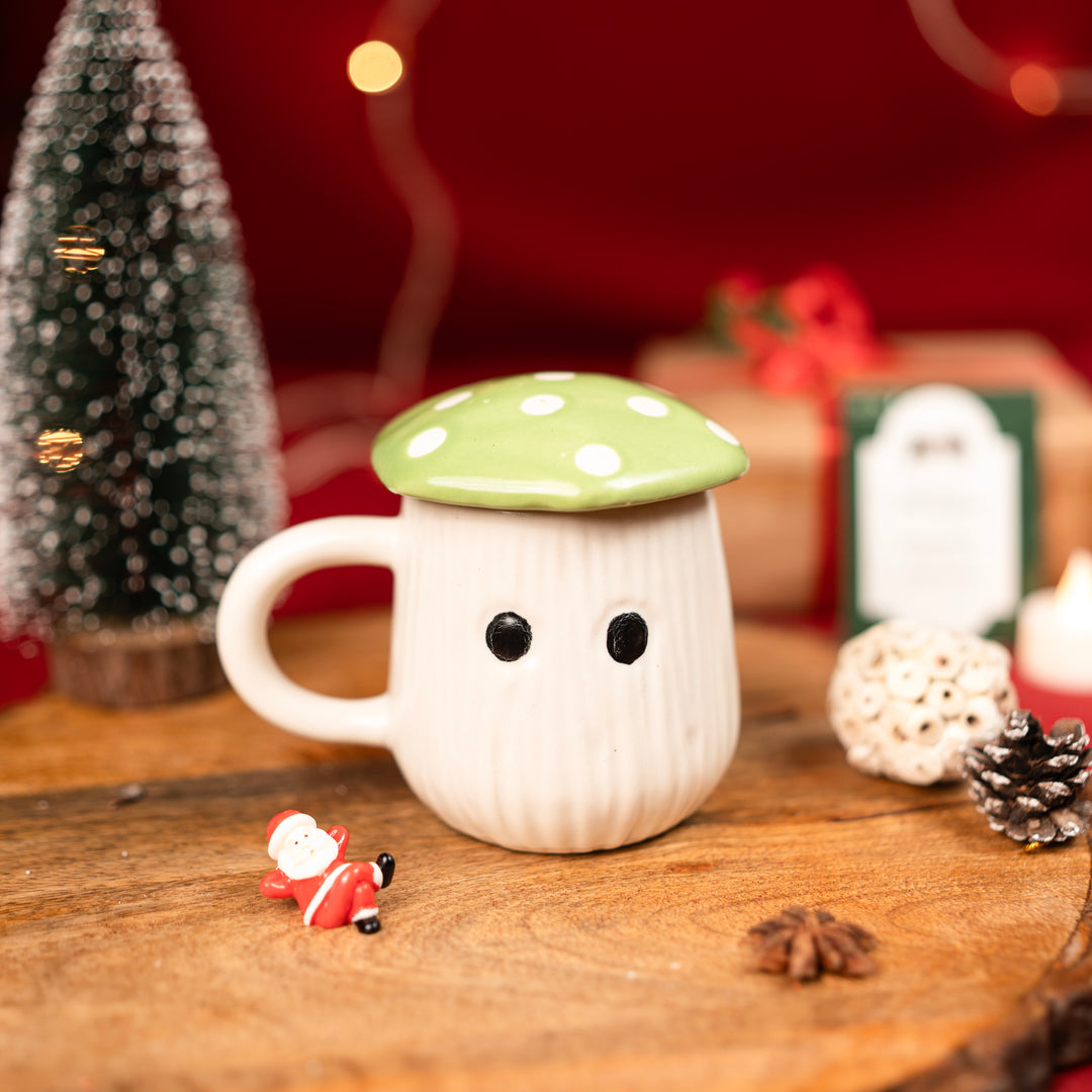 Shroom Sip Mug- Green