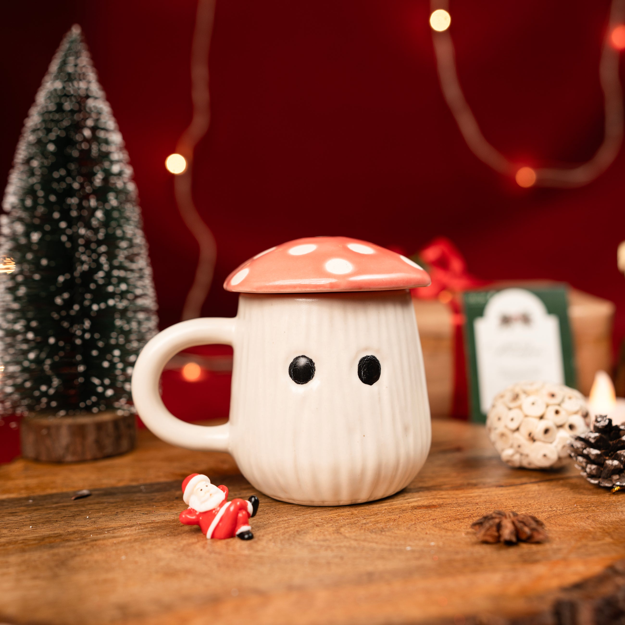 Shroom Sip Mug- Pink