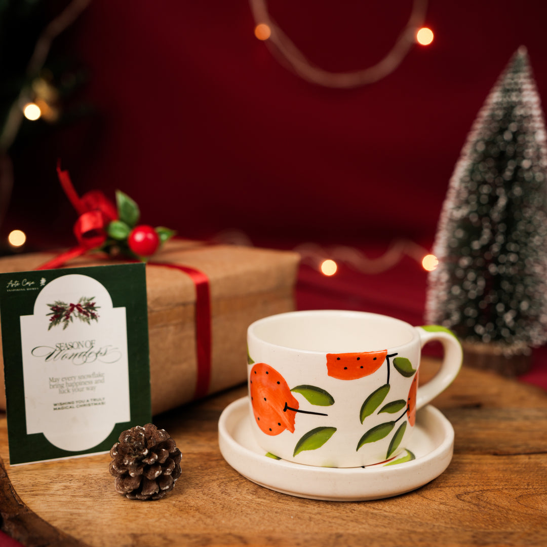 Citrus Delight Cup & Saucer Set