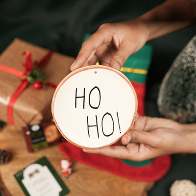 Ho Ho Ho Festive Ornament