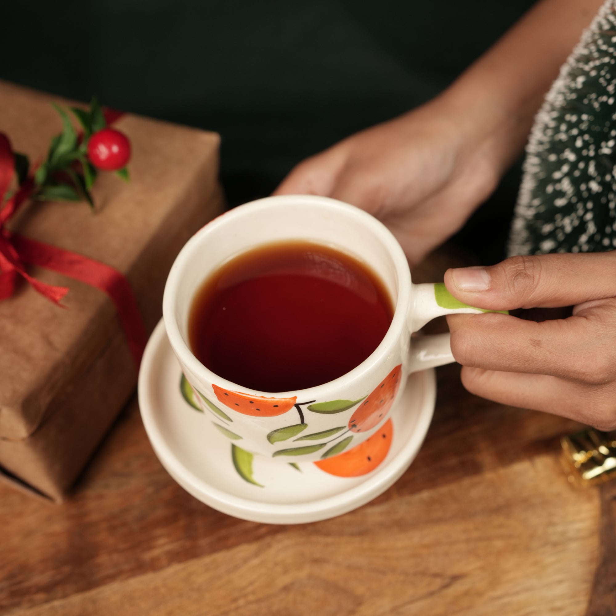Citrus Delight Cup & Saucer Set