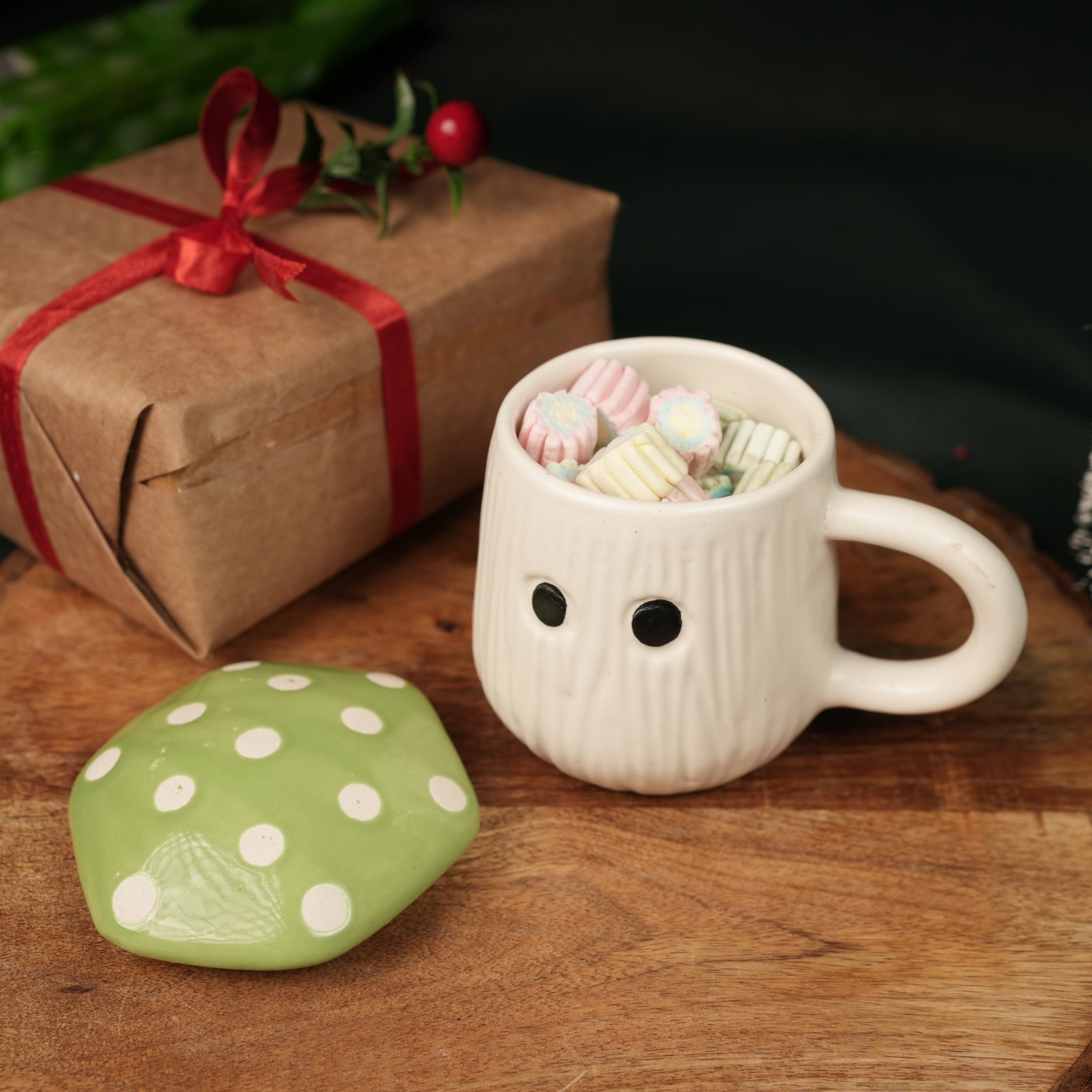 Shroom Sip Mug- Green