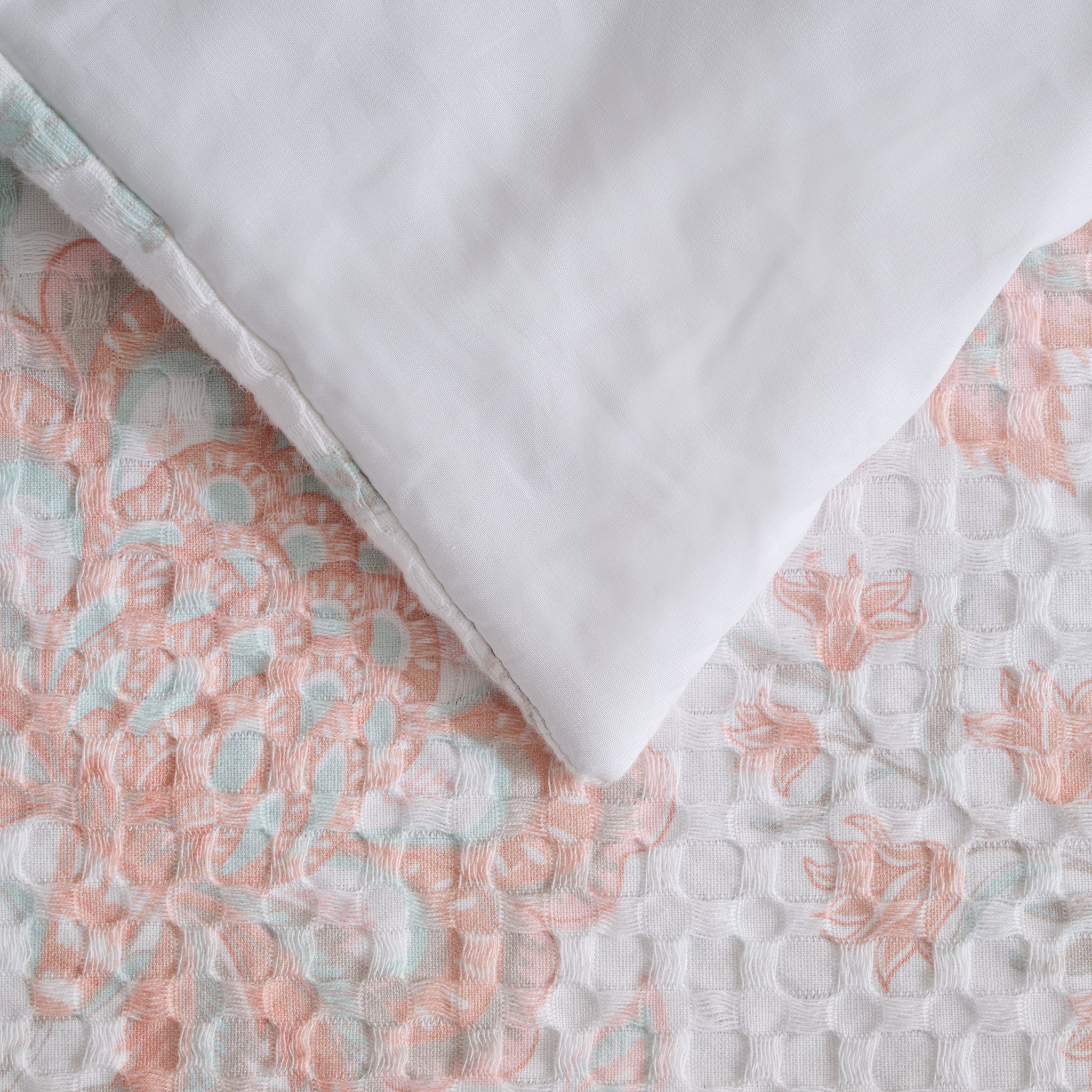 Garden Bed | Cotton| Waffle Printed | Comforter