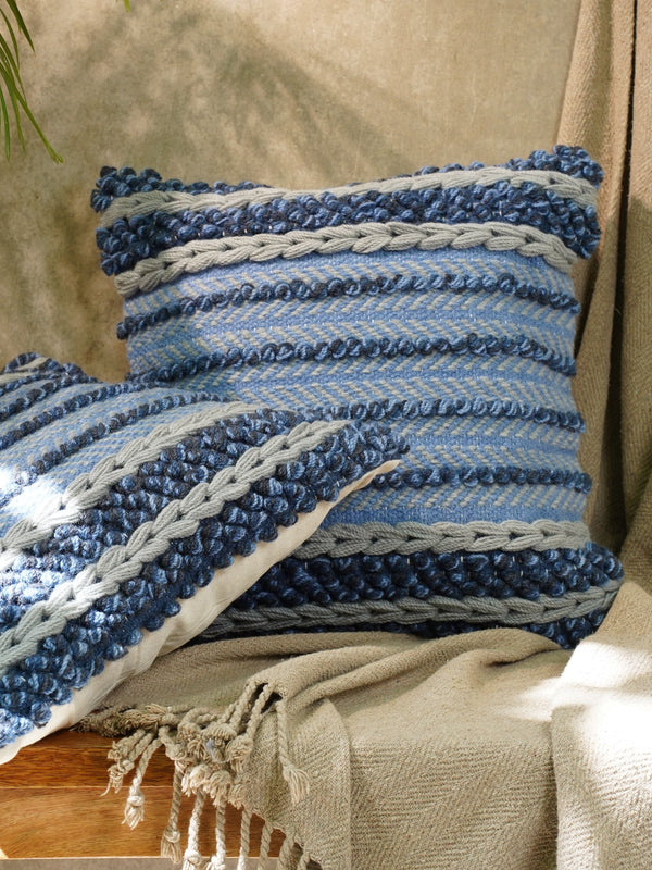 Handwoven Cushion Cover - Coastal Shores