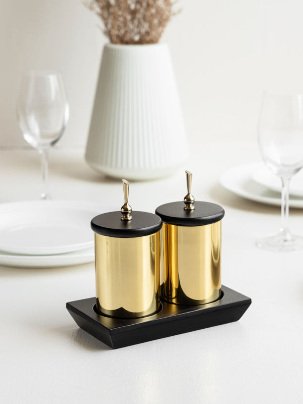 Condiment Server Big Set of 2