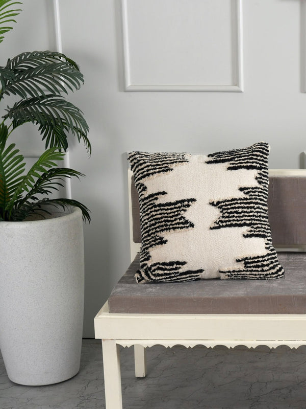 Tufted Cushion Cover - Cozy Cascade Kilim
