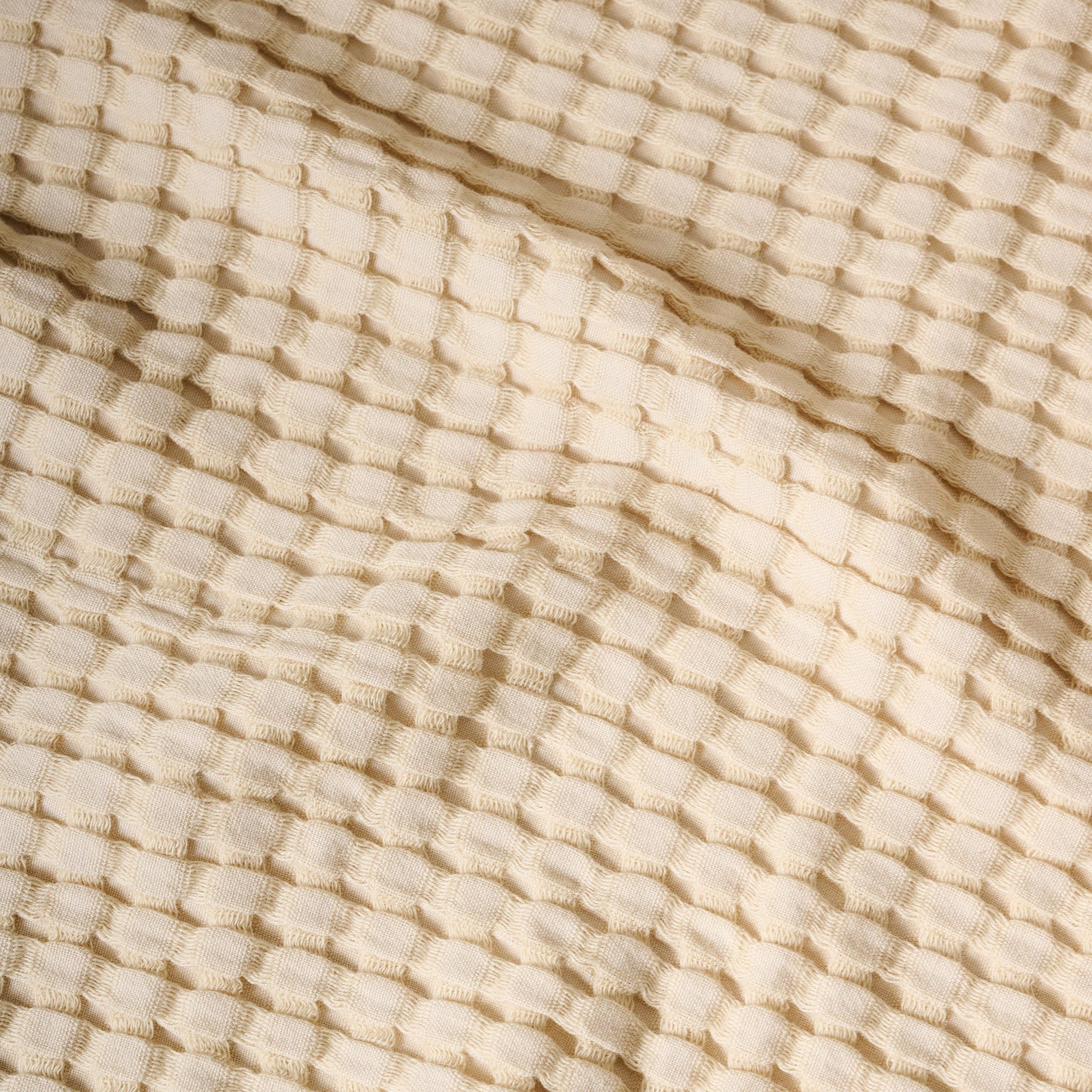 Creamy Malt | Cotton | Waffle | Face Towels - Set of 2
