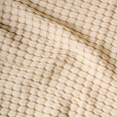 Creamy Malt | Cotton | Waffle | Face Towels - Set of 2