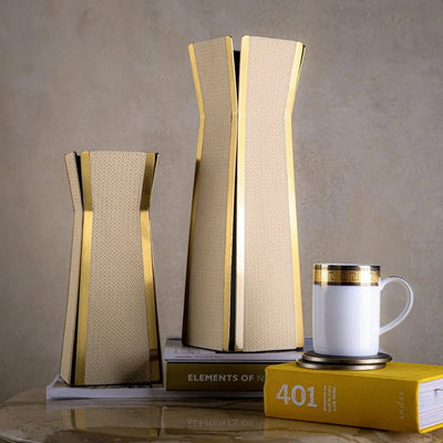 Crema Nordic Vase - Short