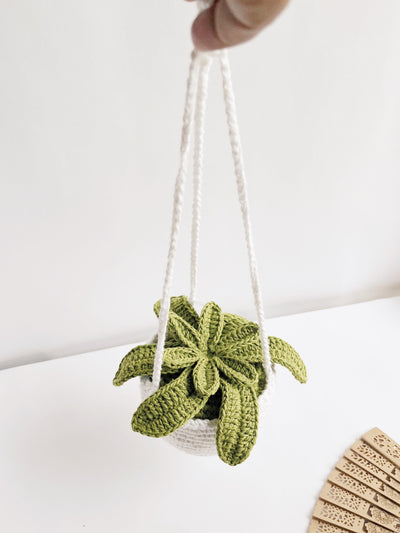 Crochet Succulent With String