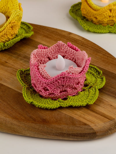 Crochet Tealight Holder