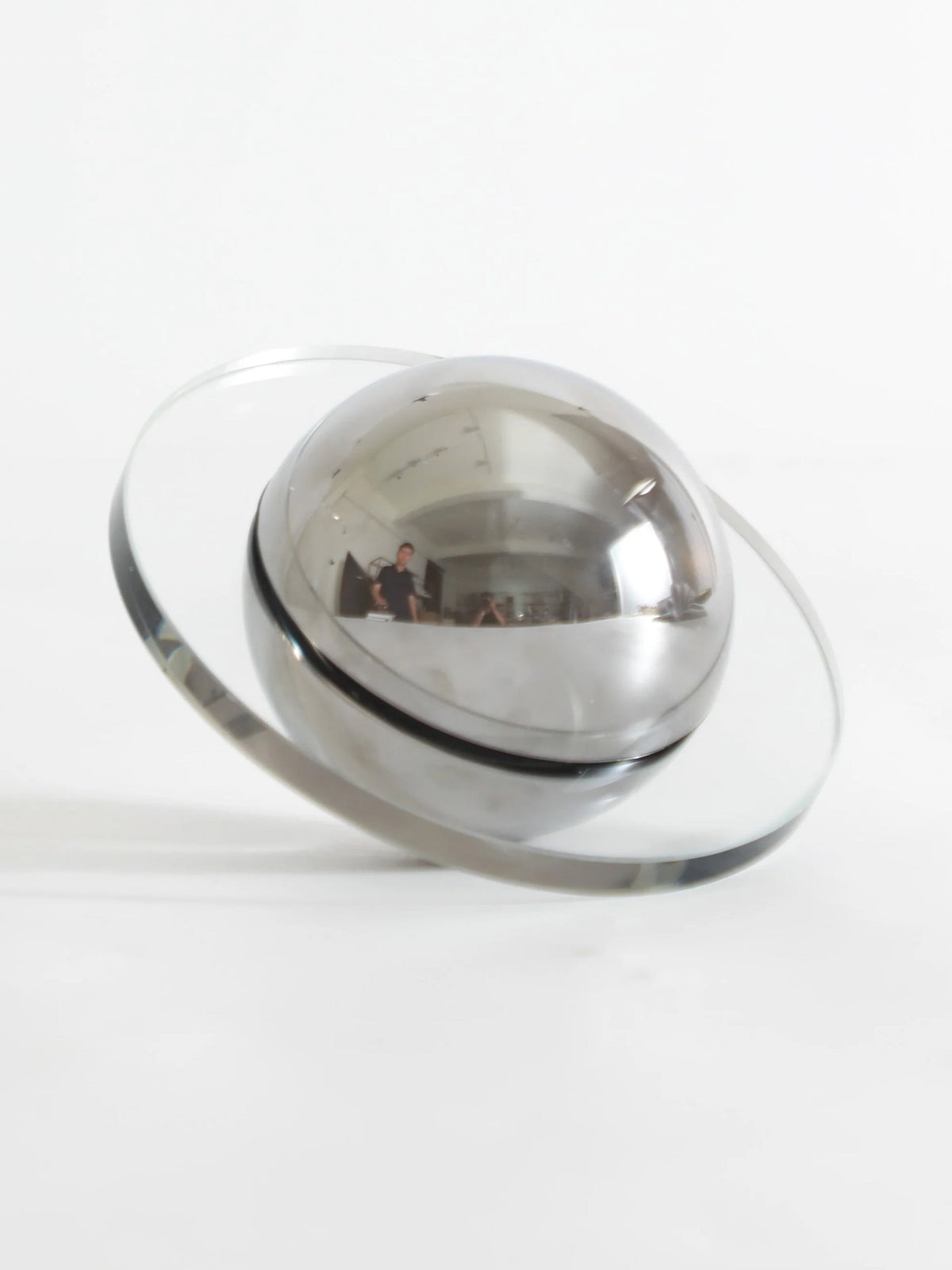 Crystal Airship Decor Object - Smoky Grey
