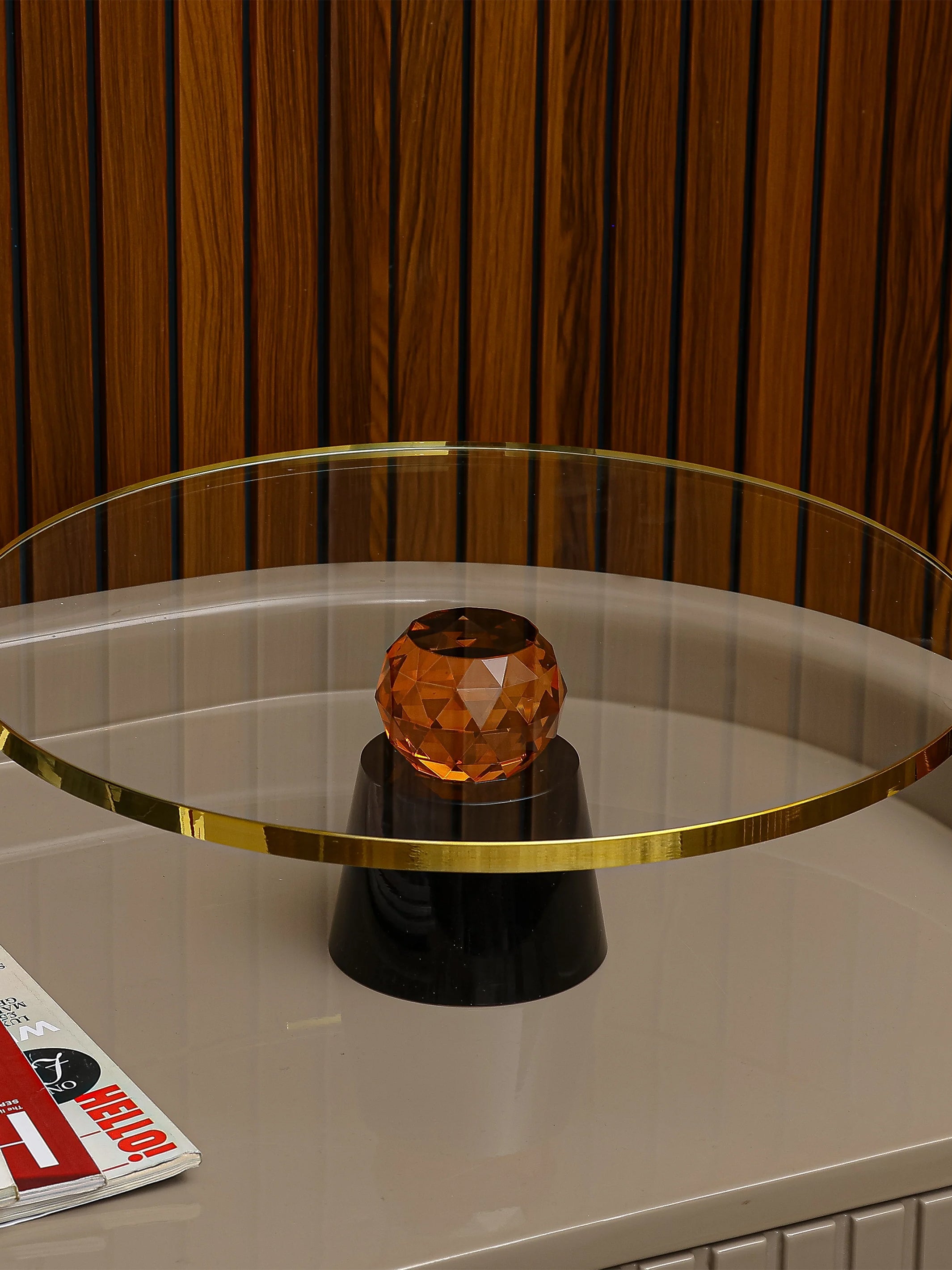 Crystal Base Cake Stand