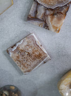 Crystal Agate Stone Coaster Set of 2