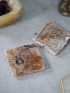 Crystal Agate Stone Coaster Set of 2