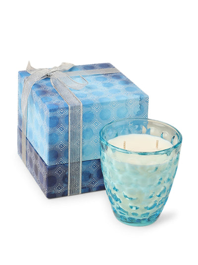 Crystal Glacier Turquoise Candle