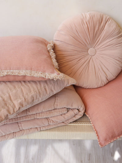 Cuddle Baby Pink Round Cushion