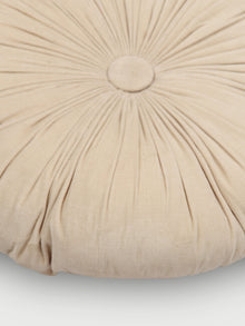 Cuddle Oatmeal Velvet  Round Cushion