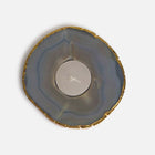 Tea lights Blue Agate
