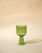 Aria Glass / Dessert Bowl (Set of 4) - Green