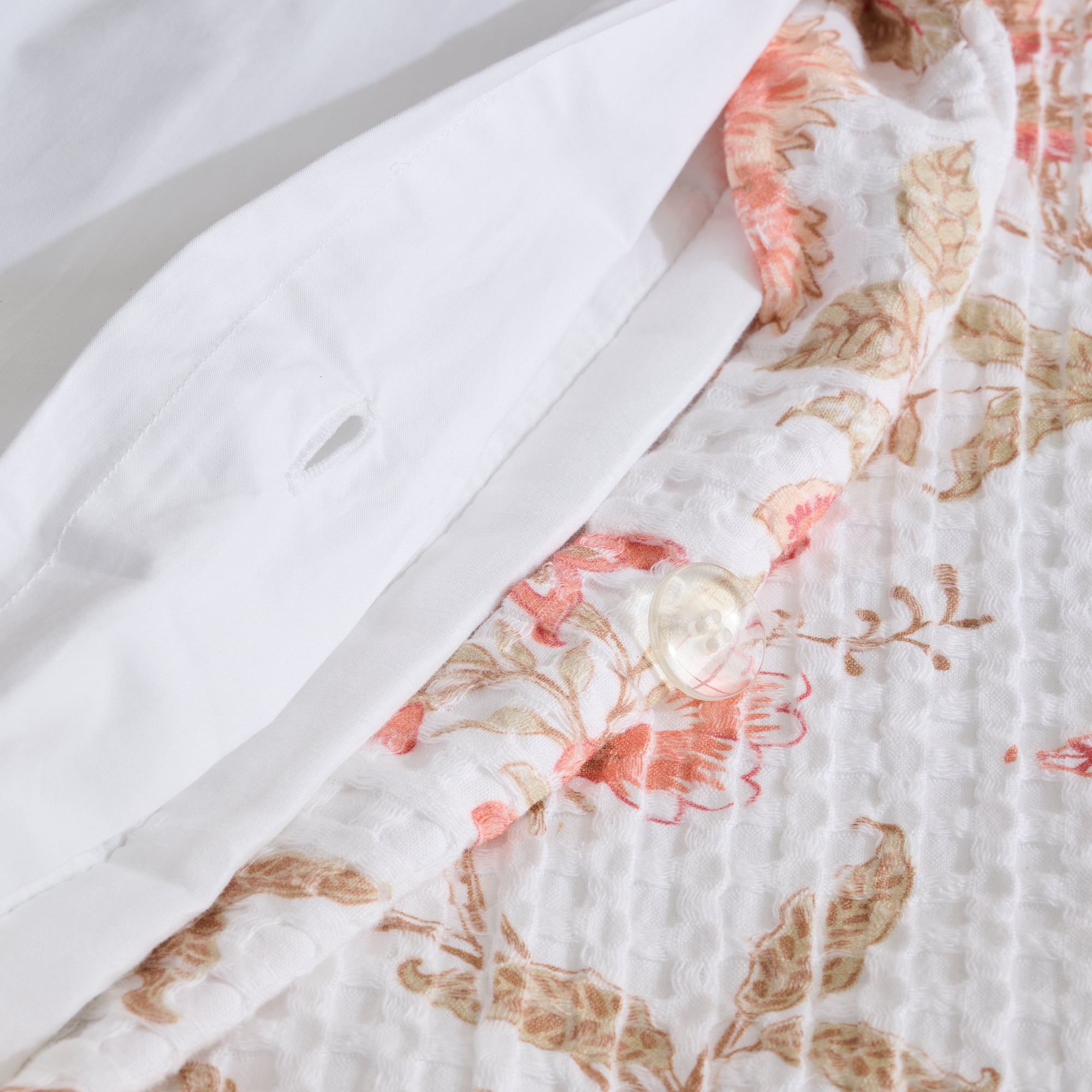 Garden Bed | Cotton| Waffle Printed | Duvet Cover