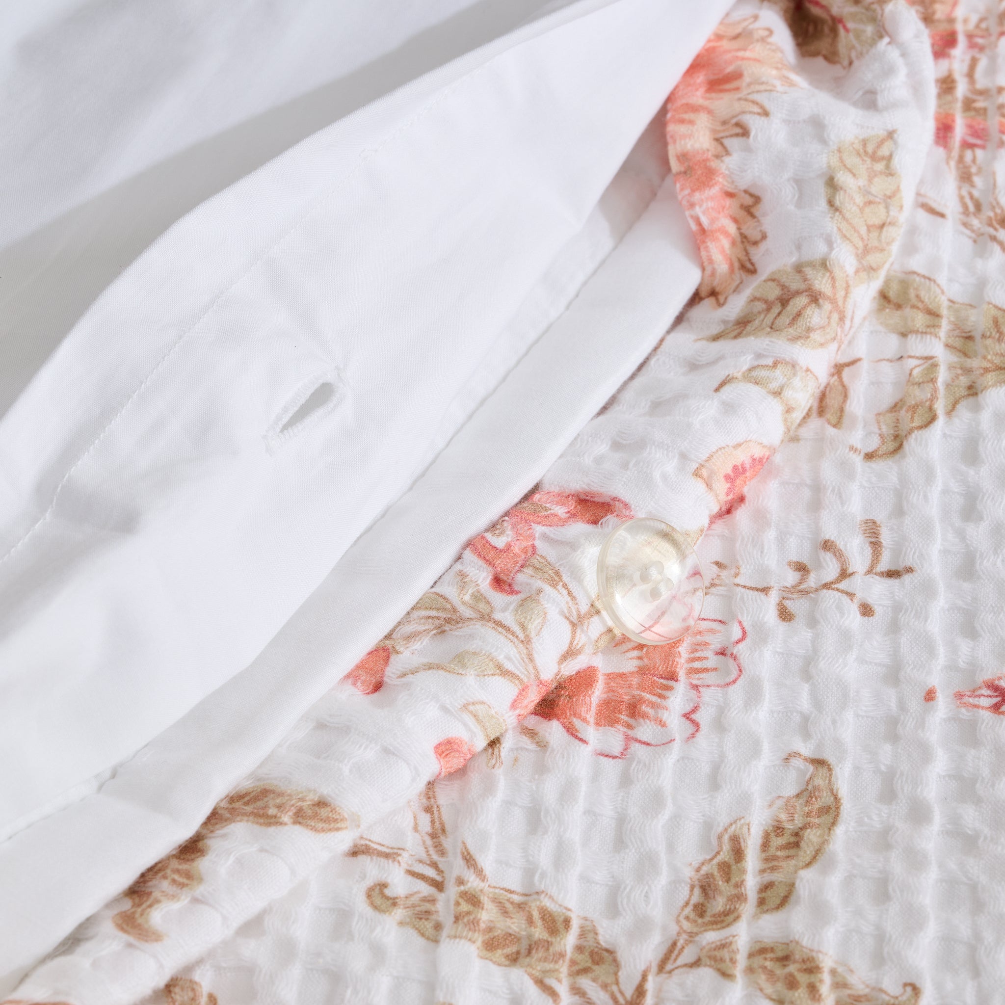 Garden Bed | Cotton| Waffle Printed | Duvet Cover