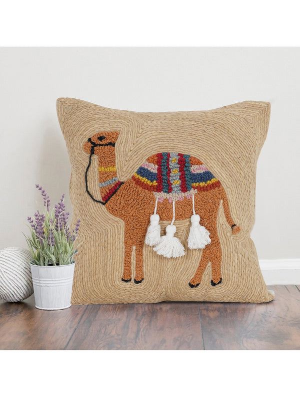 Cushion Cover - Dessert Ship Embroidered