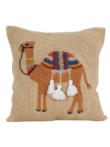 Cushion Cover - Dessert Ship Embroidered