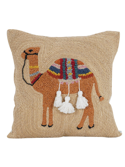Cushion Cover - Dessert Ship Embroidered