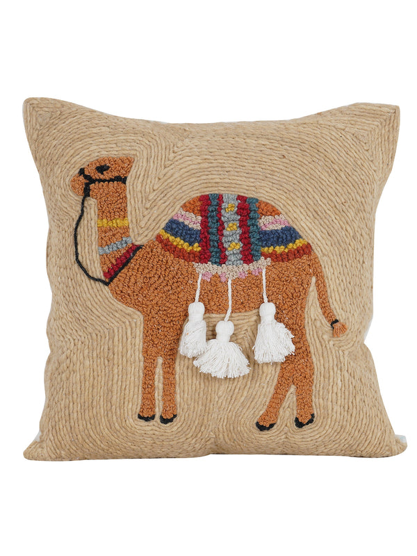 Cushion Cover - Dessert Ship Embroidered