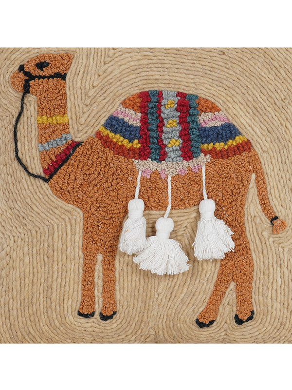 Cushion Cover - Dessert Ship Embroidered