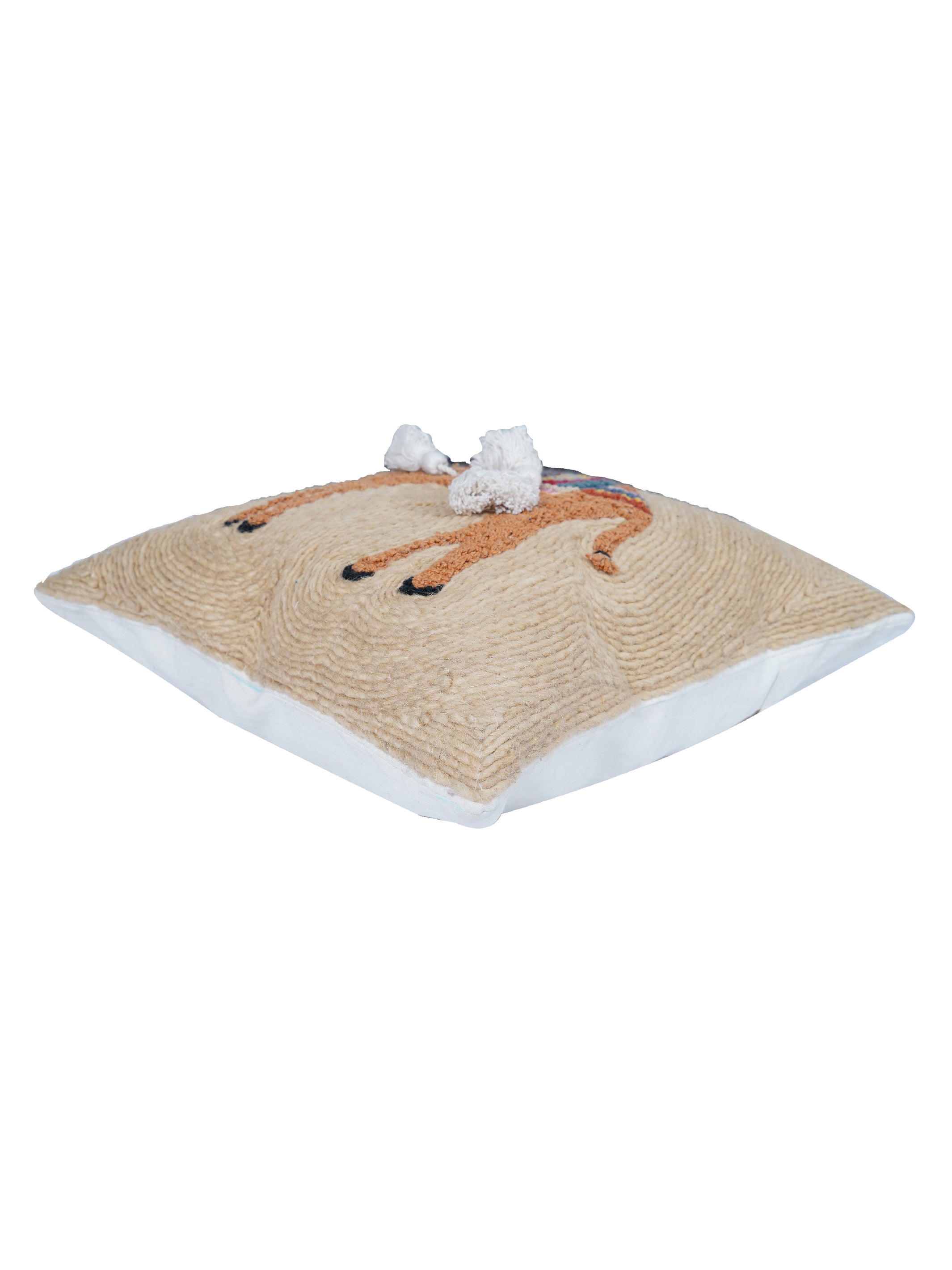 Cushion Cover - Dessert Ship Embroidered