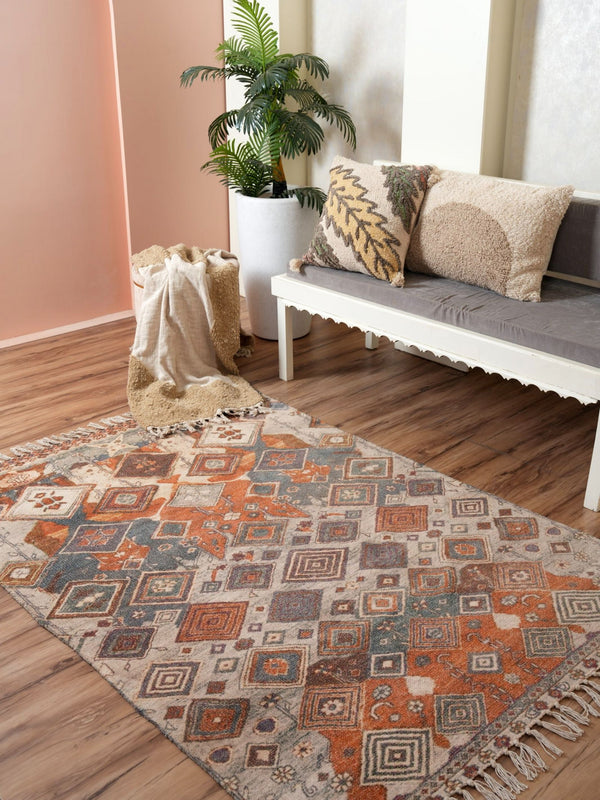 Printed Chenille Rug - Diamond Dream
