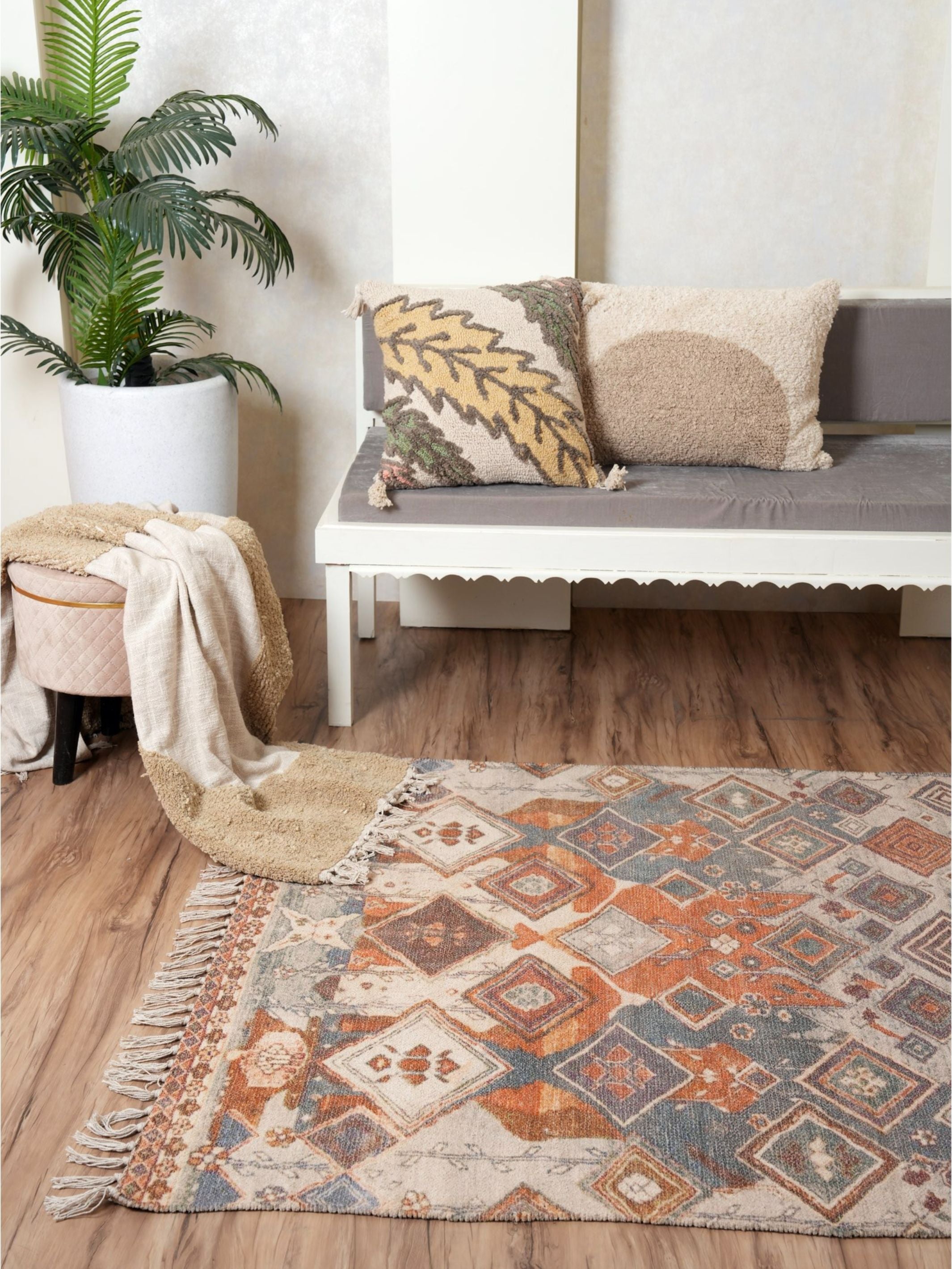 Printed Chenille Rug - Diamond Dream