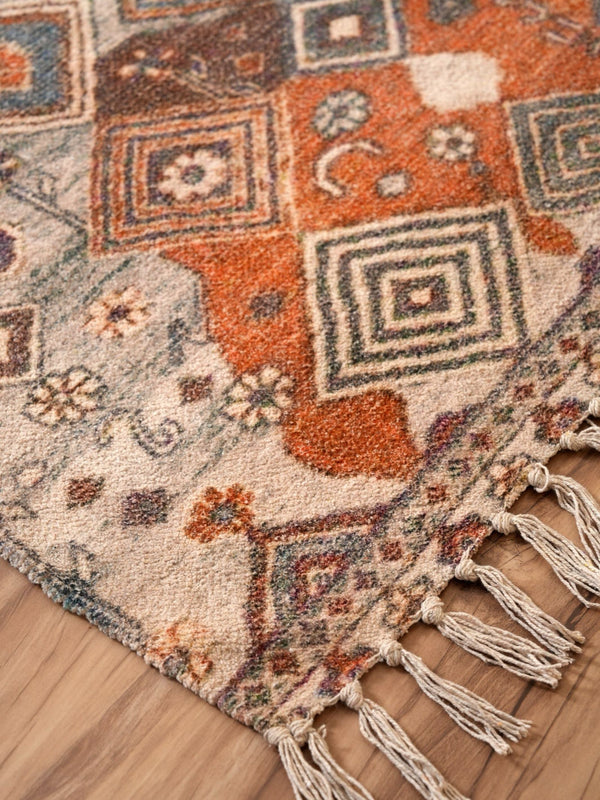 Printed Chenille Rug - Diamond Dream