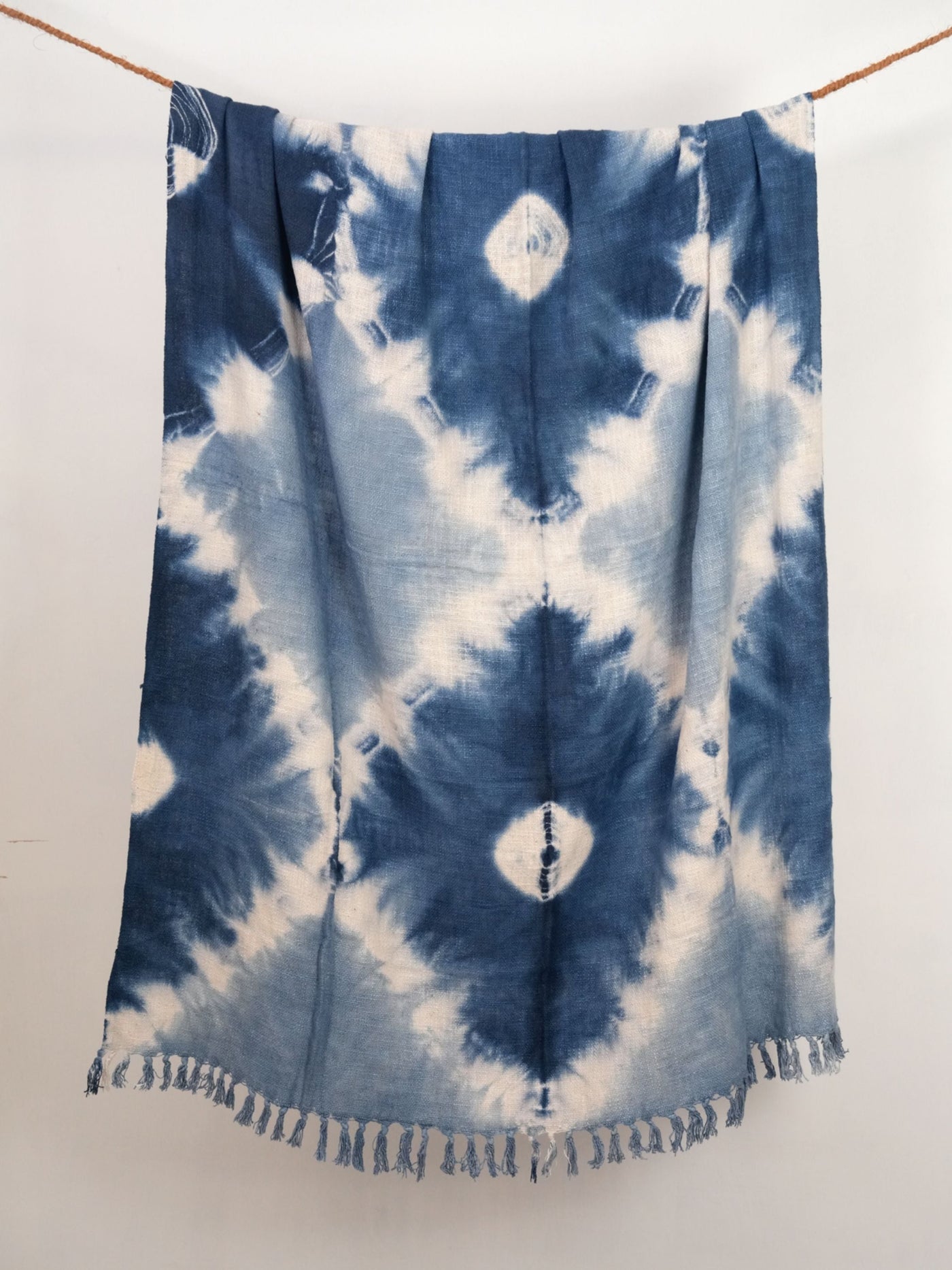 Diamond Tie Dye Throw