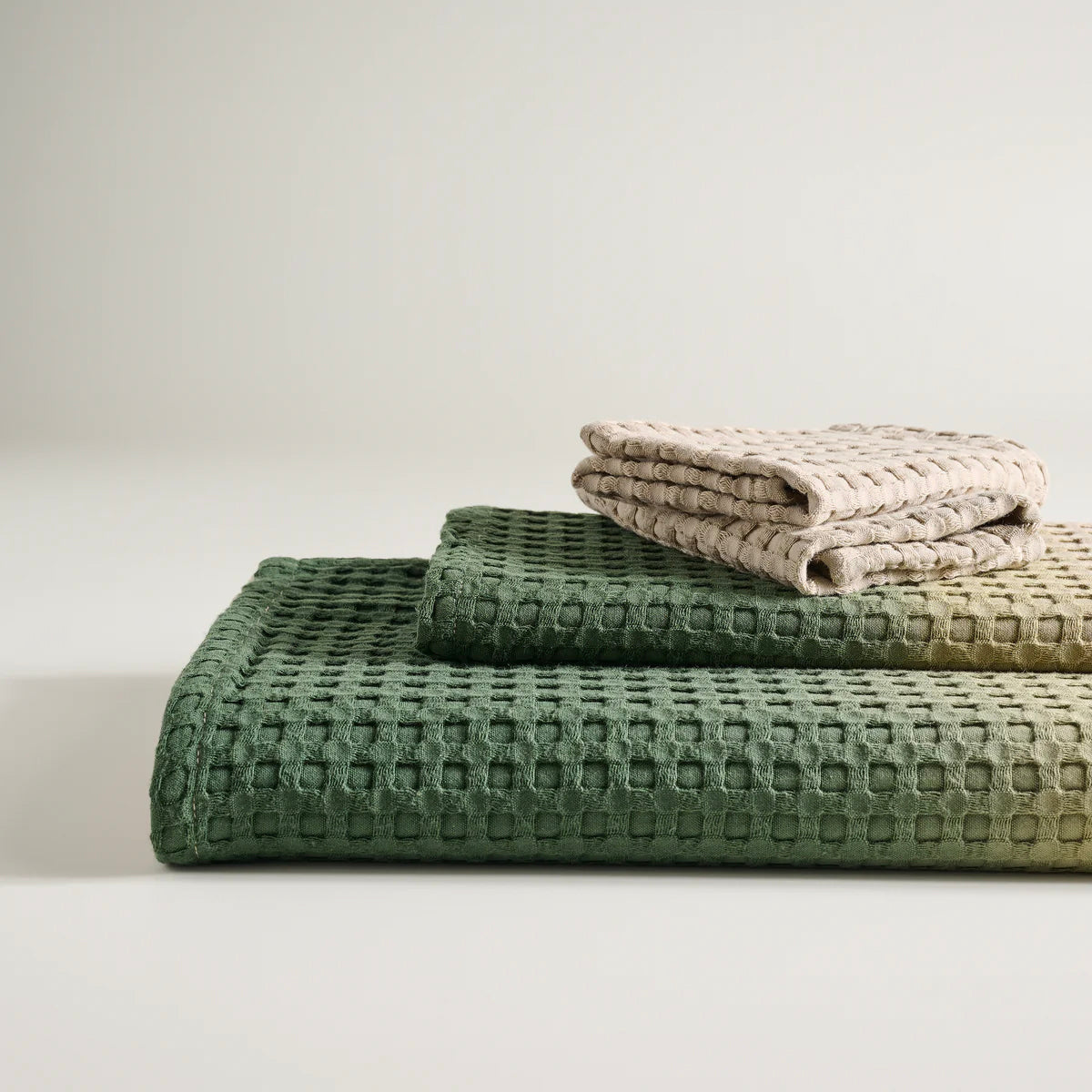 Dip Dye - Cotton Bamboo | Waffle Towels Set