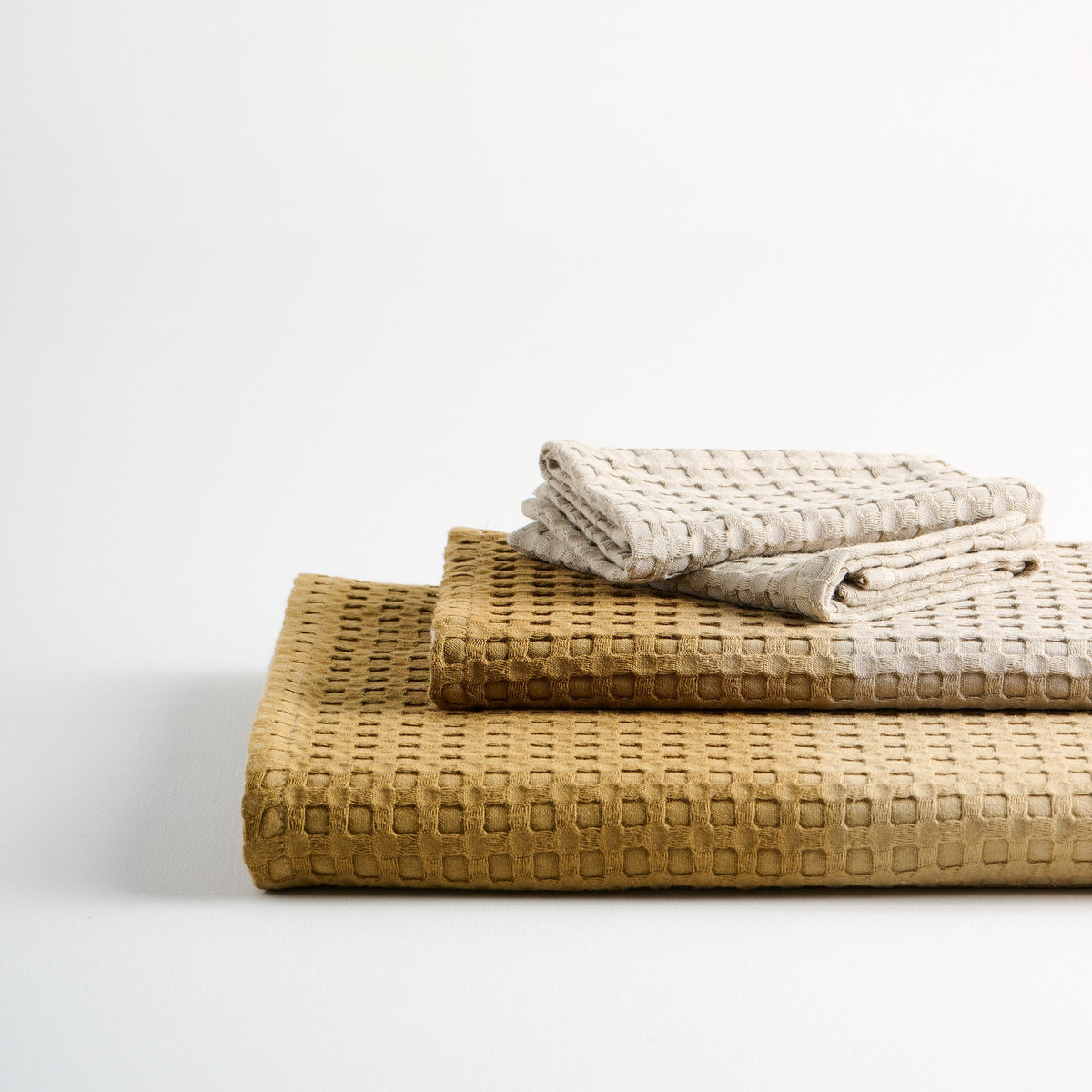 Dip Dye - Cotton Bamboo | Waffle Towels Set