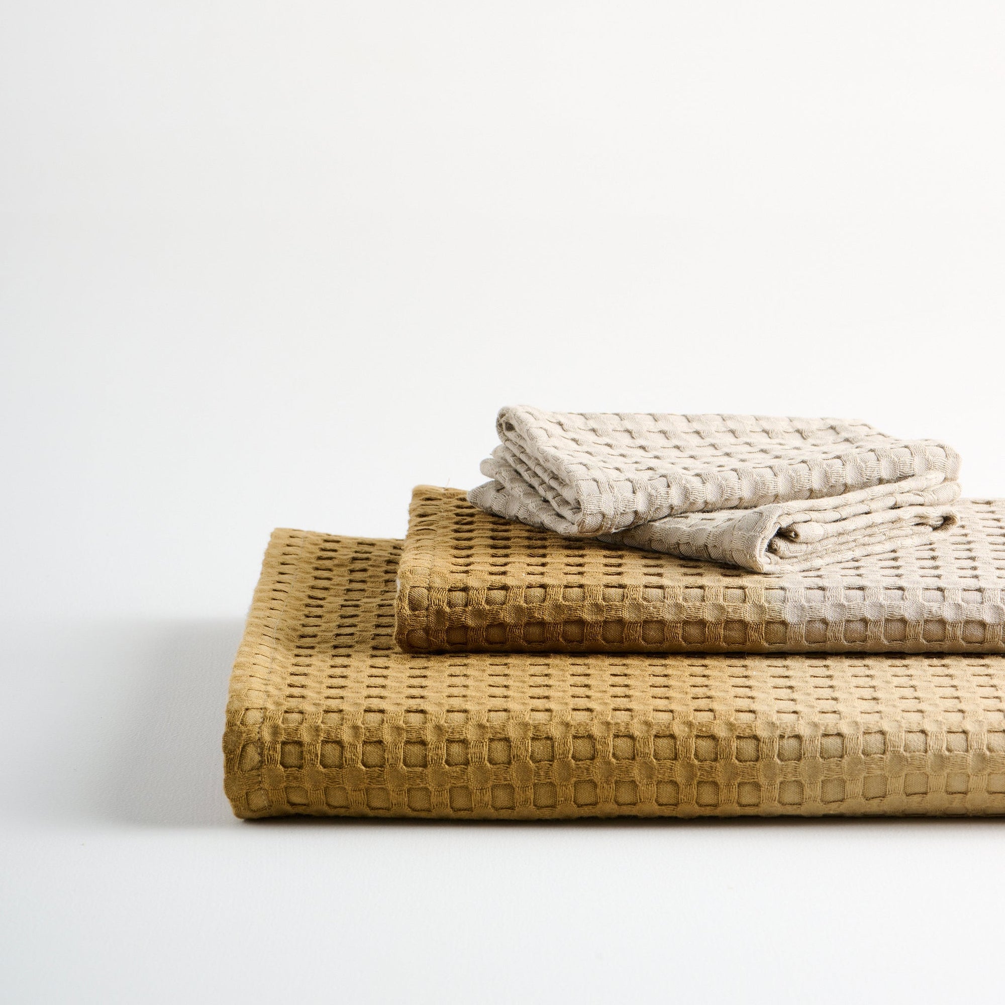 Dip Dye - Cotton Bamboo | Waffle Towels Set